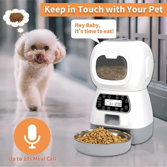 New Pet Feeder Pet Dispenser for Cat and Dog Travel Supply Automatic Smart  Feeder 