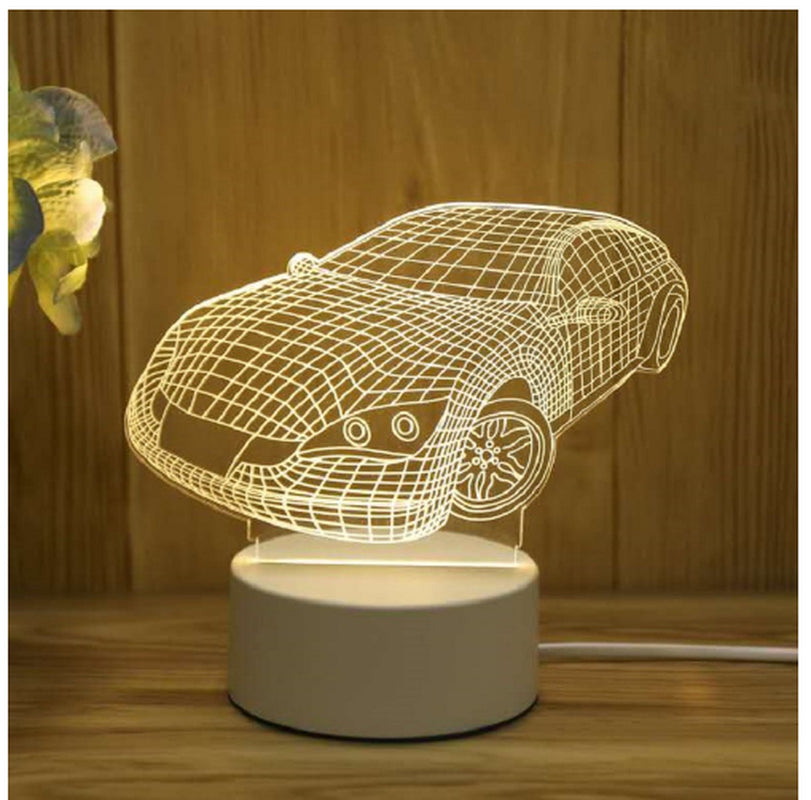 3D Lamp Acrylic USB LED Night Light