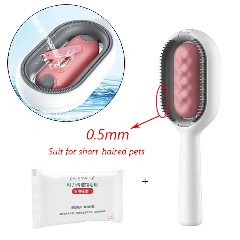 Double Sided Hair Removal Brushes for Cat Dog Pet Grooming Comb