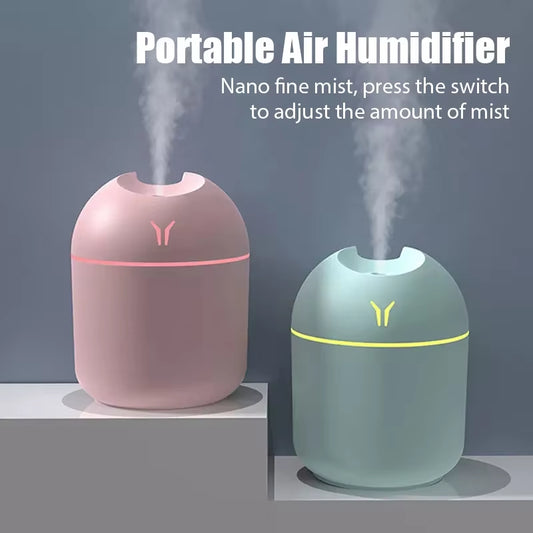 250ML Mini Aroma Oil Diffuser USB  Electric Air Humidifier with LED Night Lamp 