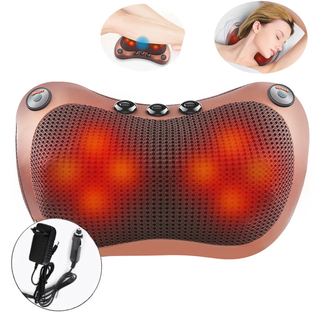 Massage Pillow ​For Head Relax Electric Shoulder Back massager 